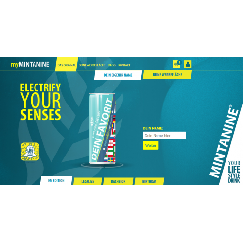 myMINTANINE geht online