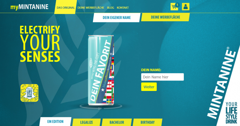  myMINTANINE geht online